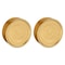 Baldwin K009 Hollywood Hills Knob Life Satin Brass Door Knobs Life Satin Brass K009.044.MR - alternate 3